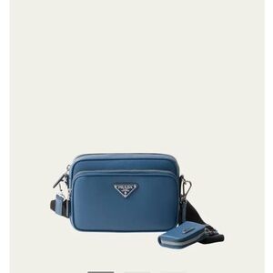 Prada Men's Blue Belt Bag